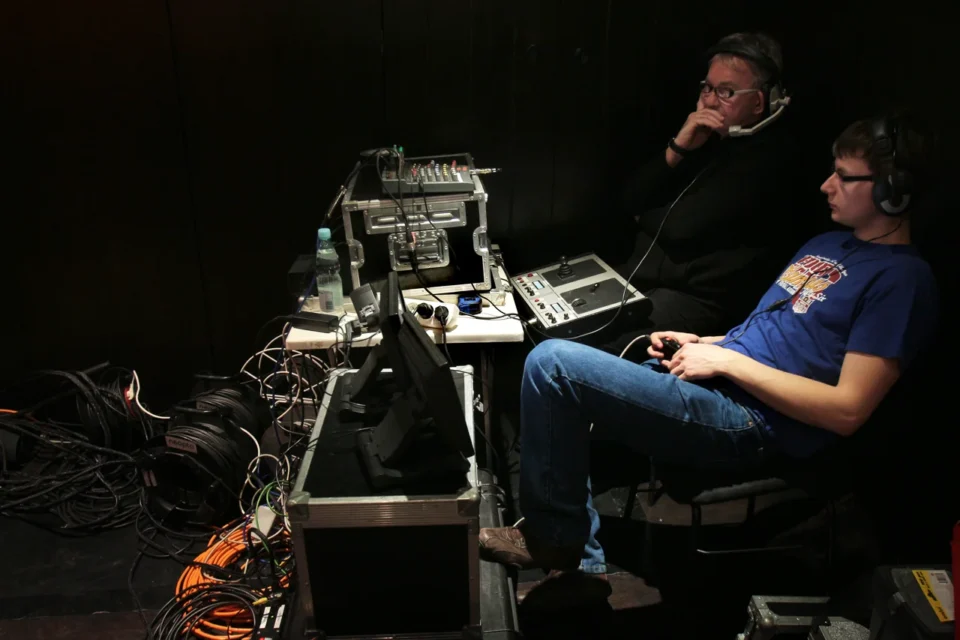 012 04 2013 UL JEZUICKA LUBLIN TEATR  STARY PROBA DO SPEKTAKLU WIECZOREM FOT DOROTA AWIORKO - KLIMEK