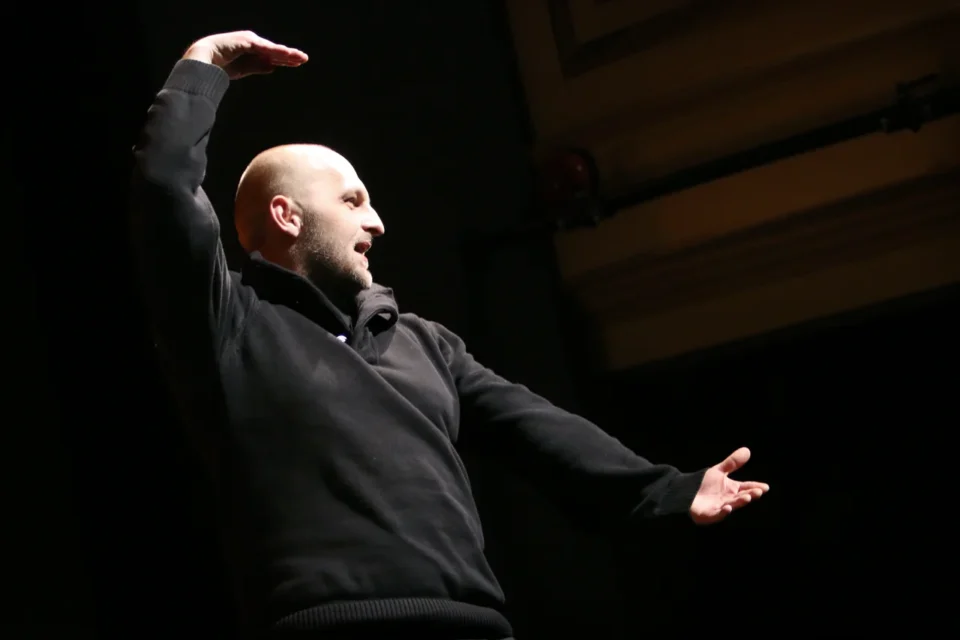 02 03 2014 LUBLIN UL JEZUICKA TEATR STARY BAJKOWA NIEDZIELA Z PRZEMYSLAWEM BUKSINSKIM FOT WOJCIECH NIESPIALOWSKI / TS