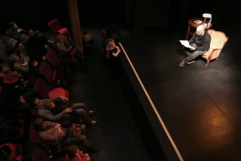 02 03 2014 LUBLIN UL JEZUICKA TEATR STARY BAJKOWA NIEDZIELA Z PRZEMYSLAWEM BUKSINSKIM FOT WOJCIECH NIESPIALOWSKI / TS