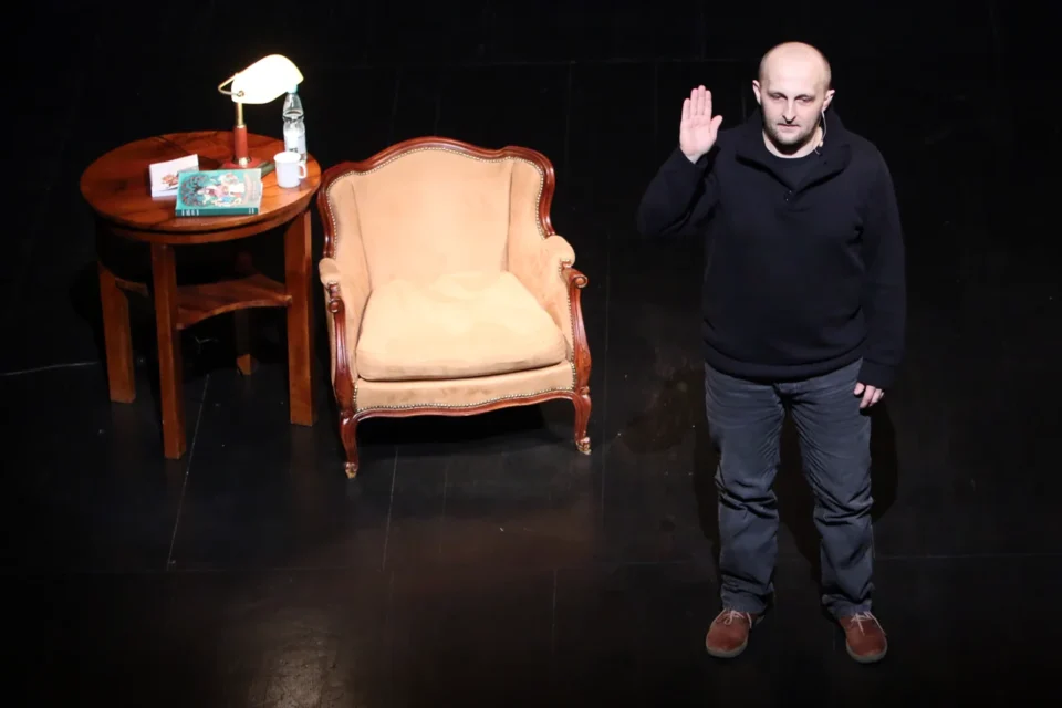 02 03 2014 LUBLIN UL JEZUICKA TEATR STARY BAJKOWA NIEDZIELA Z PRZEMYSLAWEM BUKSINSKIM FOT WOJCIECH NIESPIALOWSKI / TS