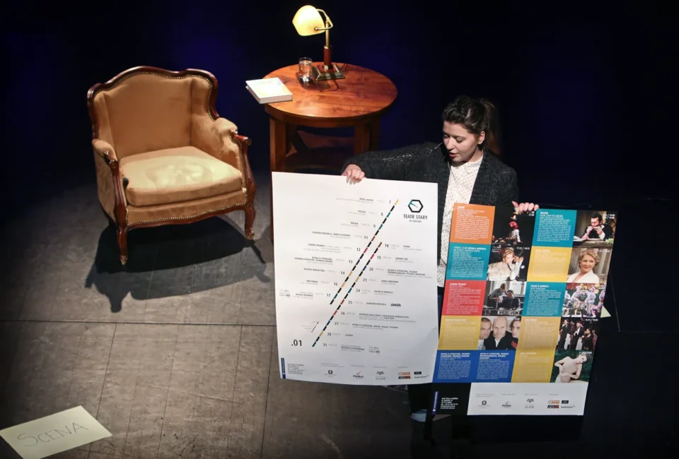 25 01 2015 LUBLIN UL JEZUICKA TEATR STARY BAJKOWA NIEDZIELA CZYTA MALGORZATA ADAMCZYK FOT WOJCIECH NIESPIALOWSKI / TS