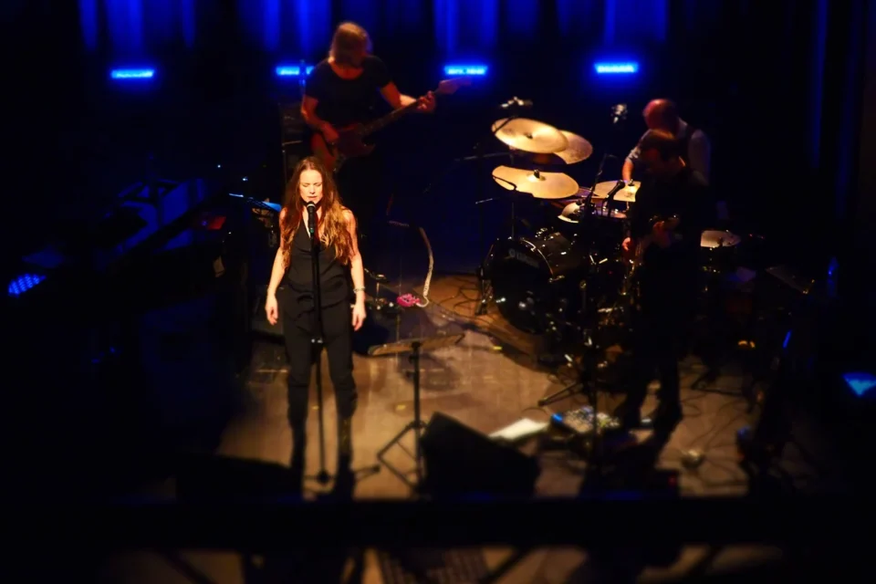 01 02 2017 LUBLIN UL JEZUICKA TEATR STARY KONCERT REBEKKI BAKKEN FOT WOJCIECH NIESPIALOWSKI