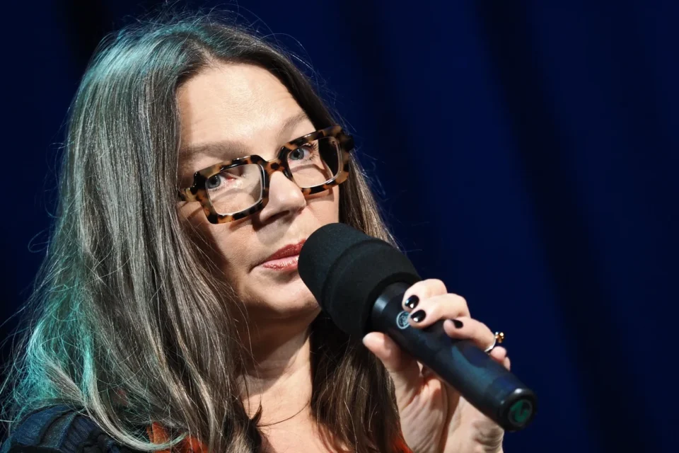 17 11 2015 LUBLIN UL JEZUICKA TEATR STARY BITWA O LITERATURE - NARZECZONA SCHULZA -AGATA TUSZYNSKA FOT WOJCIECH NIESPIALOWSKI / TS