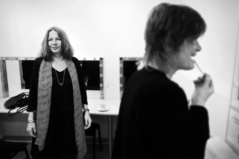 17 11 2015 LUBLIN UL JEZUICKA TEATR STARY BITWA O LITERATURE - NARZECZONA SCHULZA -AGATA TUSZYNSKA FOT WOJCIECH NIESPIALOWSKI / TS *** Local Caption *** TS