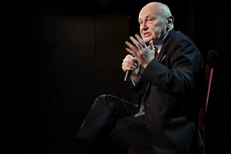 14 11 2017 UL JEZUICKA LUBLIN TEATR STARY BITWA O LITERATURE janusz kukula i grazyna lutoslawska  DOROTA MASLOWSKA FOT DOROTA AWIORKO