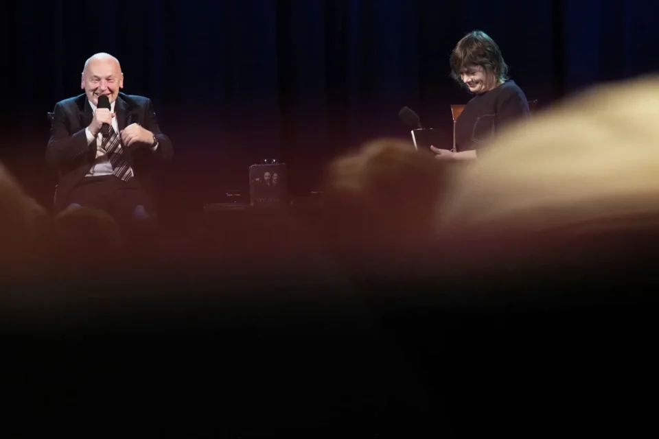 14 11 2017 UL JEZUICKA LUBLIN TEATR STARY BITWA O LITERATURE janusz kukula i grazyna lutoslawska  DOROTA MASLOWSKA FOT DOROTA AWIORKO