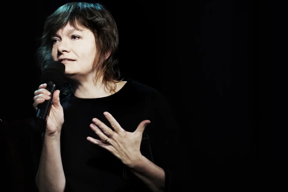 14 11 2017 UL JEZUICKA LUBLIN TEATR STARY BITWA O LITERATURE janusz kukula i grazyna lutoslawska  DOROTA MASLOWSKA FOT DOROTA AWIORKO