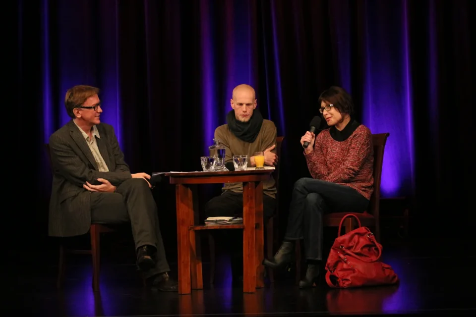 02 10 2012 LUBLIN TEATR STARY BITWA O LITERATURE TO IDZIE MLODOSC ALE CZY NAPEWNO FOT DOROTA AWIORKO - KLIMEK