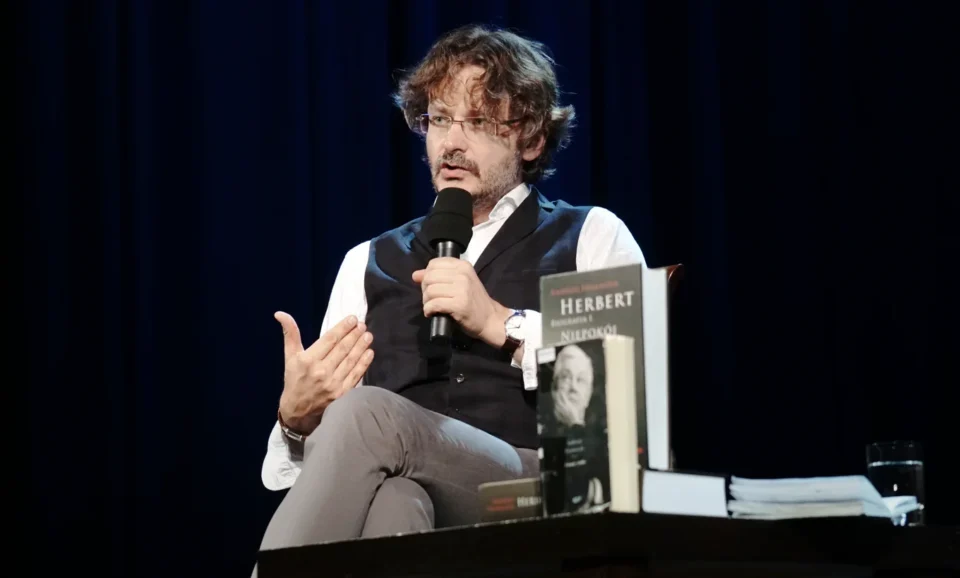 12 06 2018 UL JEZUICKA LUBLIN BITWA O LITERATURE LUKASZ DREWNIAK I ANDRZEJ FRANASZEK TEATR STARY FOT DOROTA AWIORKO