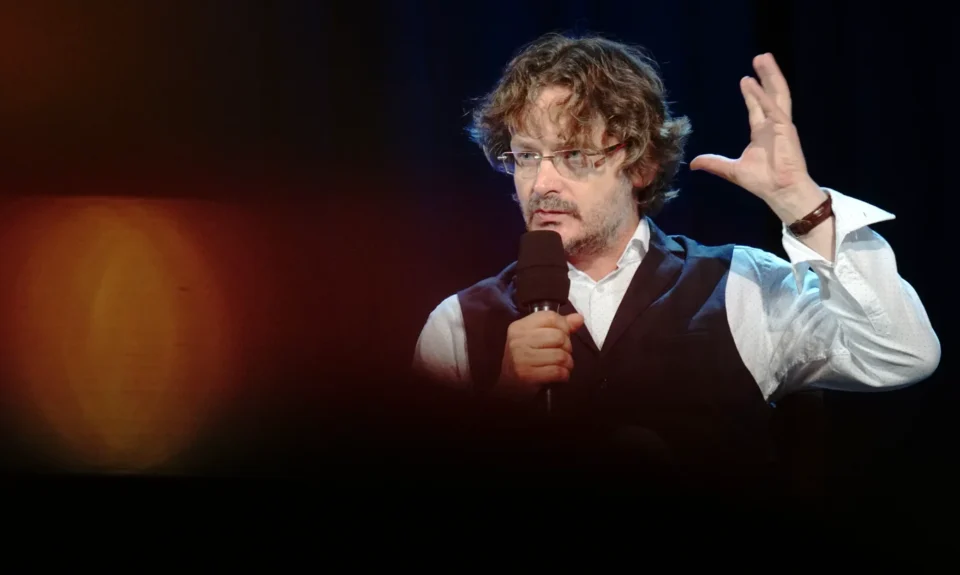 12 06 2018 UL JEZUICKA LUBLIN BITWA O LITERATURE LUKASZ DREWNIAK I ANDRZEJ FRANASZEK TEATR STARY FOT DOROTA AWIORKO