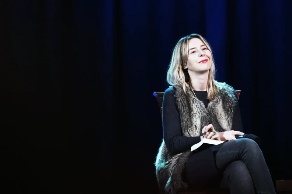 OLYMPUS DIGITAL CAMERA          16 02 2016 BITWA O LITERATURE PROWADZENIE GRAŻYNA LUTOSLAWSKA GOSC ANNA KROL FOT DOROTA AWIORKO