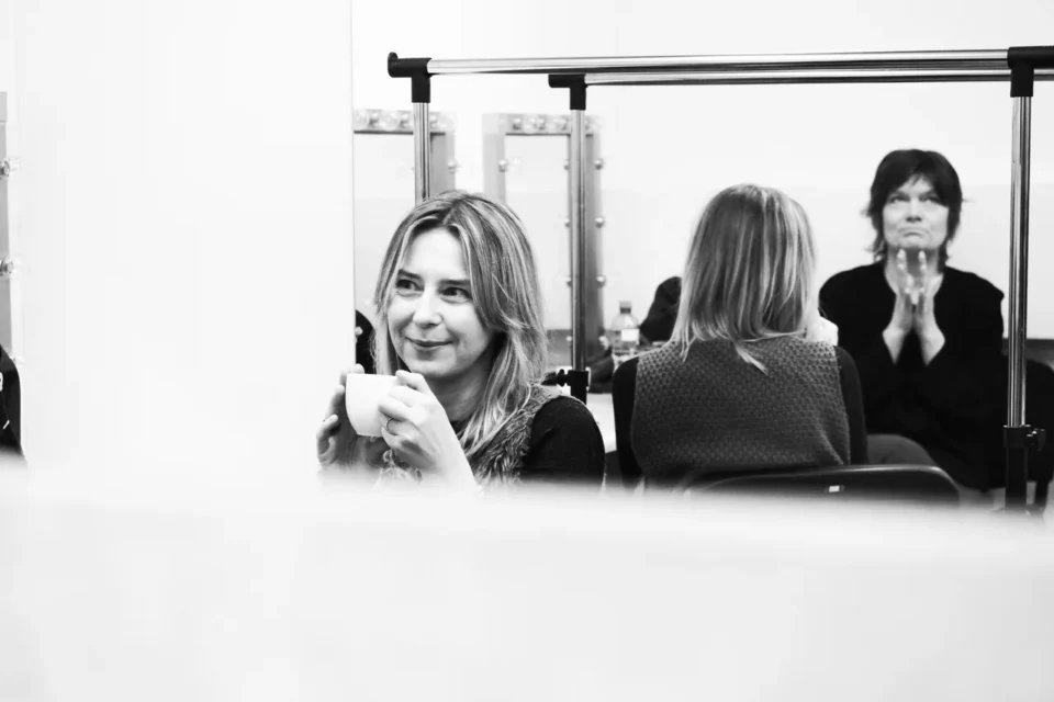 OLYMPUS DIGITAL CAMERA          16 02 2016 BITWA O LITERATURE PROWADZENIE GRAŻYNA LUTOSLAWSKA GOSC ANNA KROL FOT DOROTA AWIORKO