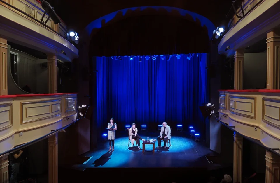 12 05 2015 LUBLIN UL JEZUICKA TEATR STARYBITWA O LITERATURE - ELZBIETA CHEREZINSKA FOT WOJCIECH NIESPIALOWSKI / TS