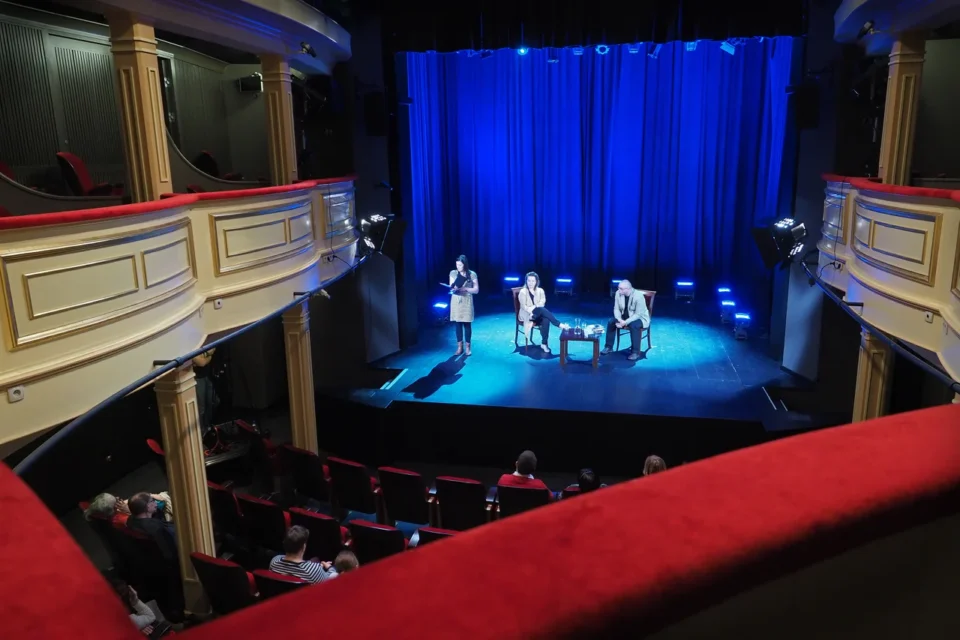 12 05 2015 LUBLIN UL JEZUICKA TEATR STARYBITWA O LITERATURE - ELZBIETA CHEREZINSKA FOT WOJCIECH NIESPIALOWSKI / TS