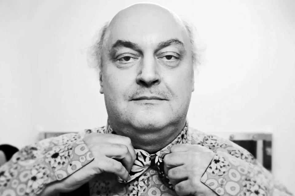 02 02 2016 LUBLIN UL JEZUICKA TEATR STARY BITWA O KULTURE - MIEDZY DUCHOWYM A BRZUCHOWYM. PROWADZENIE GRAZYNA LUTOSLAWSKA GOSC MACIEJ NOWAK FOT WOJCIECH NIESPIALOWSKI / TS