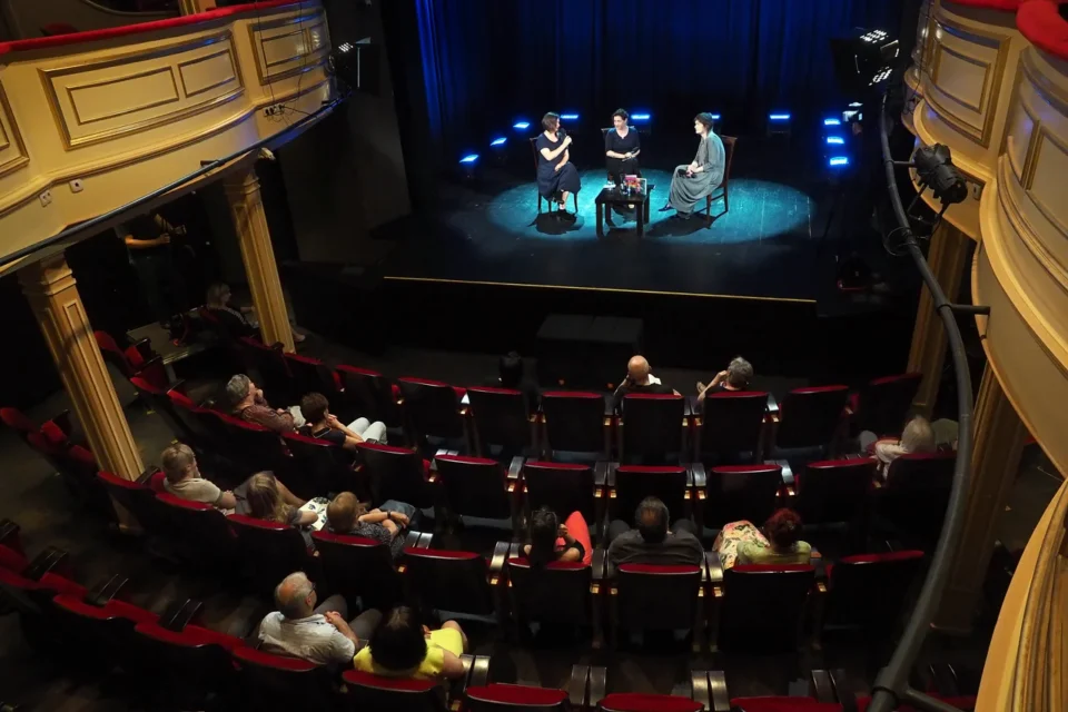 06 06 2017 LUBLIN UL JEZUICKA TEATR STARY BITWA O LITERATURE - MIEDZY INNYMI FOT DOROTA AWIORKO