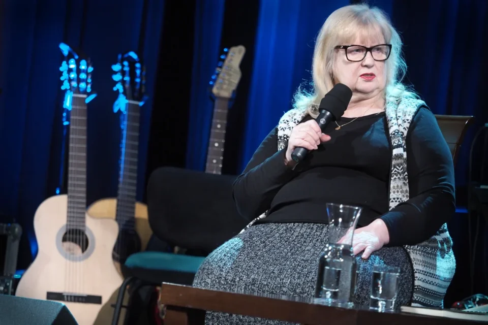 12 01 2016 LUBLIN UL JEZUICKA TEATR STARY BITWA O KULTURE - STANISLAWA CELINSKA " W ZGODZIE ZE SOBA " FOT WOJCIECH NIESPIALOWSKI / TS