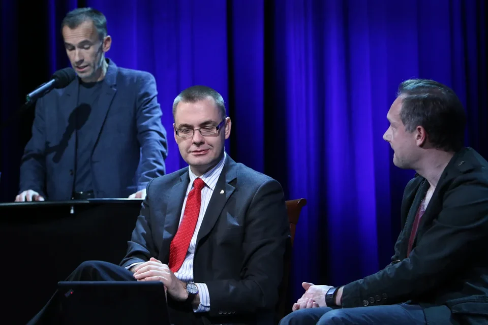 23 09 2014 LUBLIN UL JEZUICKA TEATR STARY BITWA O JEZYK  FOT WOJCIECH NIESPIALOWSKI / TS