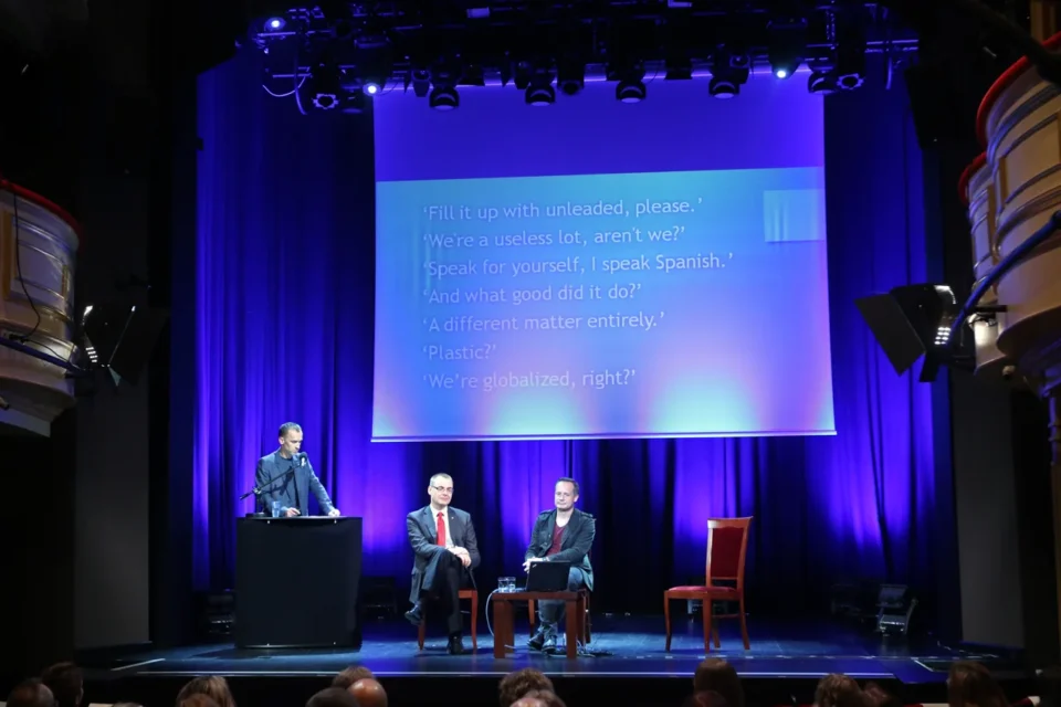 23 09 2014 LUBLIN UL JEZUICKA TEATR STARY BITWA O JEZYK  FOT WOJCIECH NIESPIALOWSKI / TS