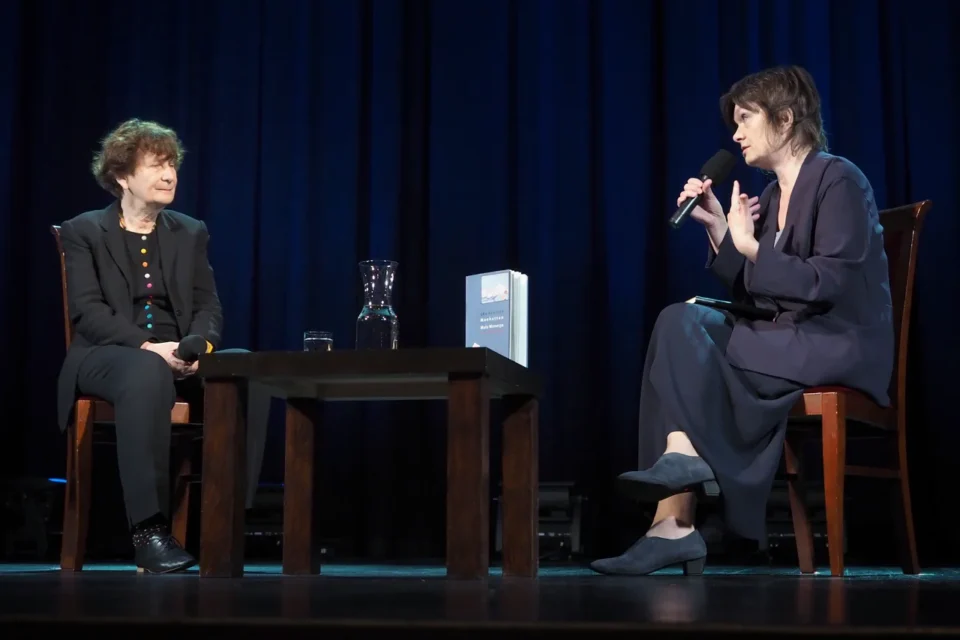 25 04 2017 LUBLIN UL JEZUICKA TEATR STARY BITWA O LITERATURE - EWA KURYLUK PAULINA POLOWNIAK