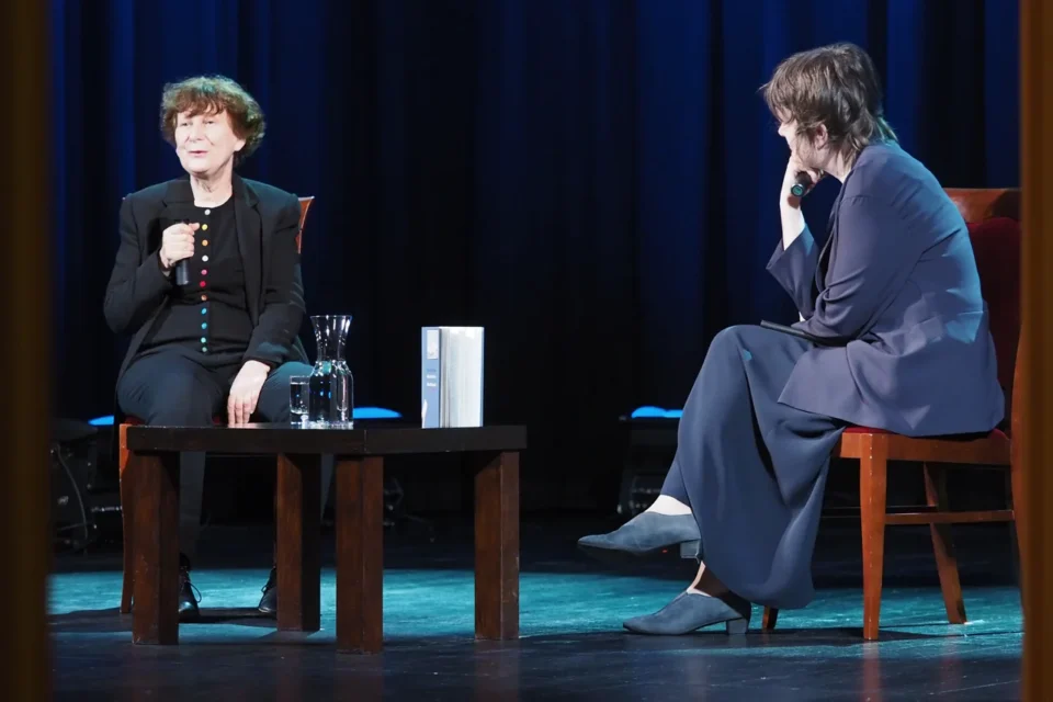 25 04 2017 LUBLIN UL JEZUICKA TEATR STARY BITWA O LITERATURE - EWA KURYLUK PAULINA POLOWNIAK