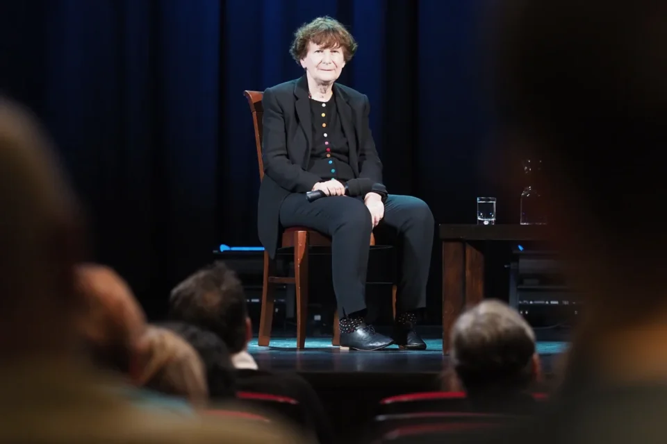 25 04 2017 LUBLIN UL JEZUICKA TEATR STARY BITWA O LITERATURE - EWA KURYLUK PAULINA POLOWNIAK