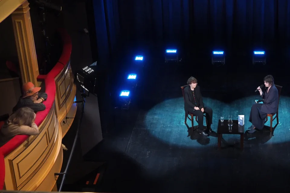 25 04 2017 LUBLIN UL JEZUICKA TEATR STARY BITWA O LITERATURE - EWA KURYLUK PAULINA POLOWNIAK