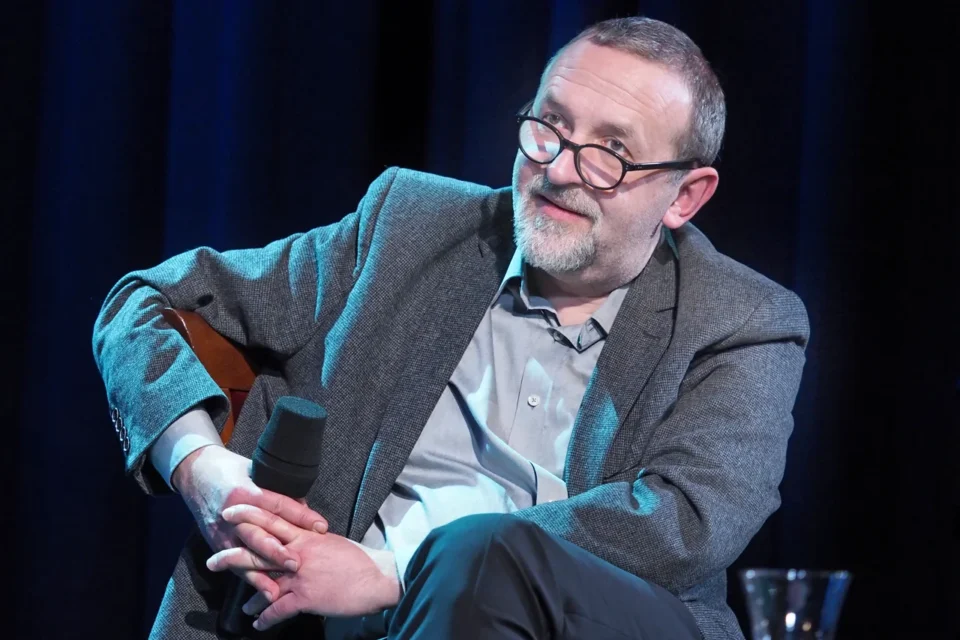 28 02 2017 LUBLIN UL JEZUICKA TEATR STARY BITWA O LITERATURE - BOB DYLAN I SPADEK PO KONTRKULTURZE FOT WOJCIECH NIESPIALOWSKI