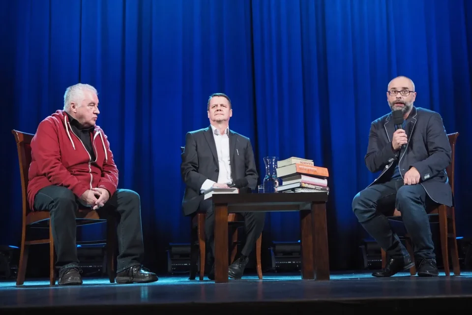 31 01 2017 LUBLIN UL JEZUICKA TEATR STARY BITWA O LITERATURE. " MISTRZ I MALGORZATA" WOLAND