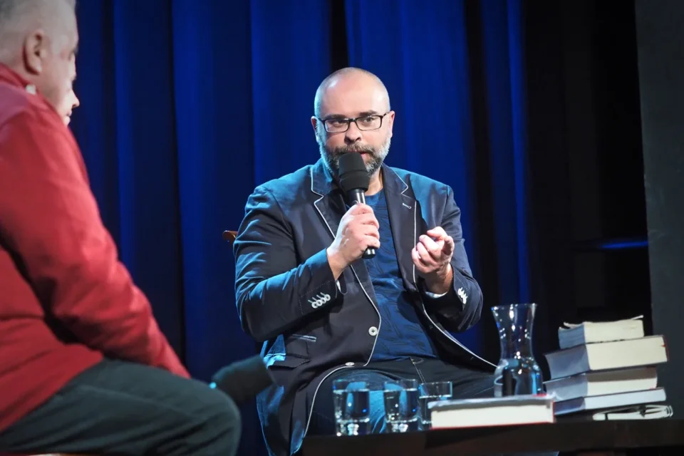 31 01 2017 LUBLIN UL JEZUICKA TEATR STARY BITWA O LITERATURE. " MISTRZ I MALGORZATA" WOLAND