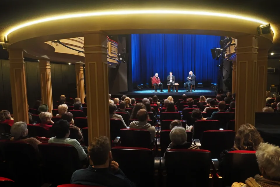 31 01 2017 LUBLIN UL JEZUICKA TEATR STARY BITWA O LITERATURE. " MISTRZ I MALGORZATA" WOLAND