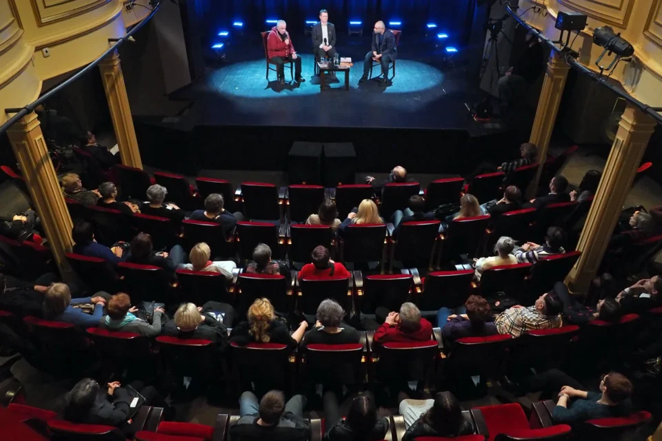 31 01 2017 LUBLIN UL JEZUICKA TEATR STARY BITWA O LITERATURE. " MISTRZ I MALGORZATA" WOLAND