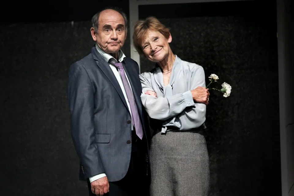 28 05 2016 LUBLIN Teatr Ateneum Blogie dni TEATR STARY aktorzy Jan Peszek i Jadwiga Jankowska - Cieslak FOT DOROTA AWIORKO