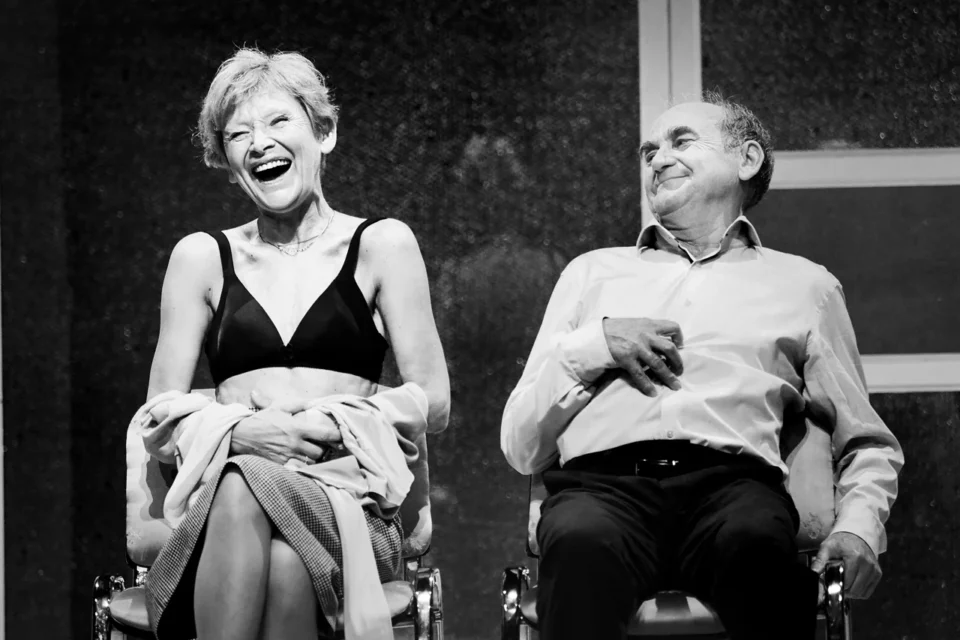 28 05 2016 LUBLIN Teatr Ateneum Blogie dni TEATR STARY aktorzy Jan Peszek i Jadwiga Jankowska - Cieslak FOT DOROTA AWIORKO