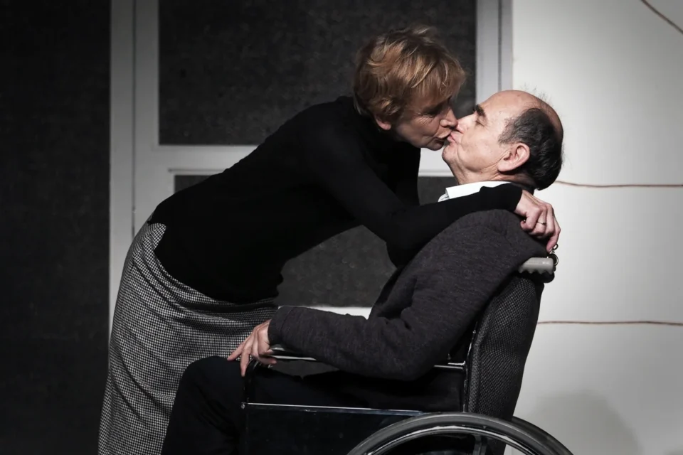 28 05 2016 LUBLIN Teatr Ateneum Blogie dni TEATR STARY aktorzy Jan Peszek i Jadwiga Jankowska - Cieslak FOT DOROTA AWIORKO