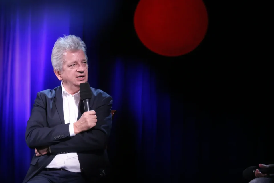 06 09 2014 LUBLIN JEZUICKA TEATR STARY SPOTKANIE Z JULIUSZEM MACHULSKIM I PROJEKCJA TEATRU TELEWIZJI 