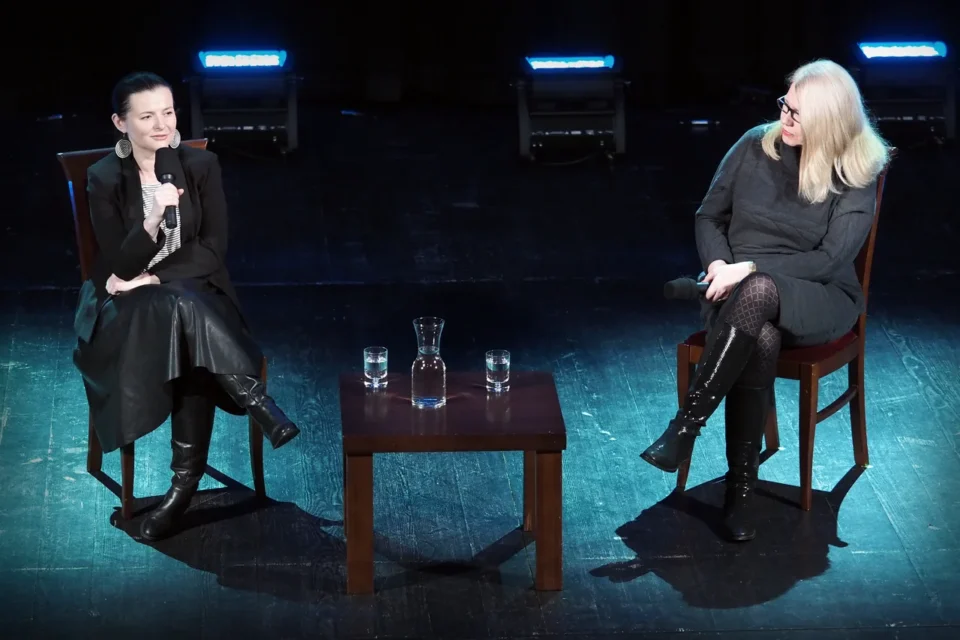 30 11 2015 UL JEZUICKA LUBLIN TEATR STARY KINO W TEATRZE STARYM FILM JEZIORAK - GOSC JOWITA BUDNIK FOT WOJCIECH NIESPIALOWSKI / TS