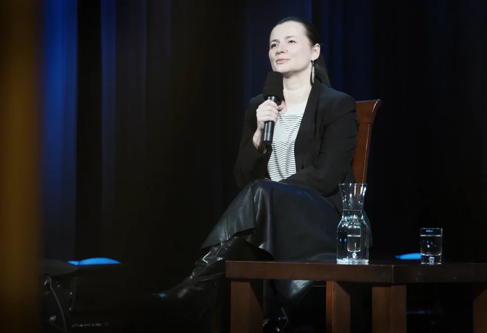 30 11 2015 UL JEZUICKA LUBLIN TEATR STARY KINO W TEATRZE STARYM FILM JEZIORAK - GOSC JOWITA BUDNIK FOT WOJCIECH NIESPIALOWSKI / TS