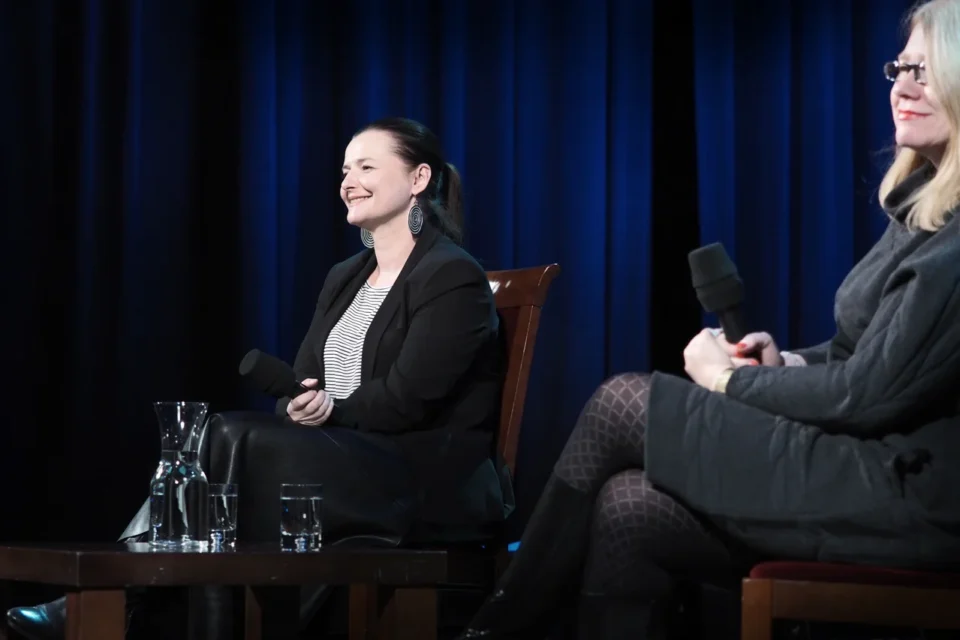 30 11 2015 UL JEZUICKA LUBLIN TEATR STARY KINO W TEATRZE STARYM FILM JEZIORAK - GOSC JOWITA BUDNIK FOT WOJCIECH NIESPIALOWSKI / TS