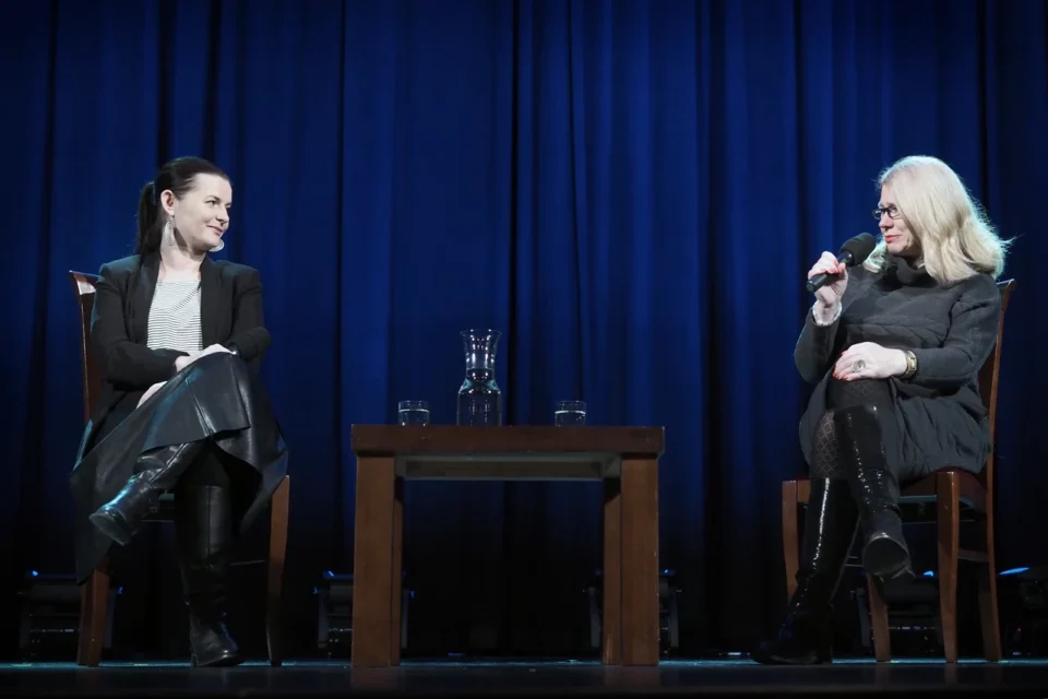 30 11 2015 UL JEZUICKA LUBLIN TEATR STARY KINO W TEATRZE STARYM FILM JEZIORAK - GOSC JOWITA BUDNIK FOT WOJCIECH NIESPIALOWSKI / TS