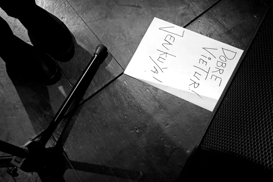 OLYMPUS DIGITAL CAMERA          11 04 2015 LUBLIN UL JEZUICKA TEATR STARY KONCERT LUZ CASAL FOT WOJCIECH NIESPIALOWSKI / TS