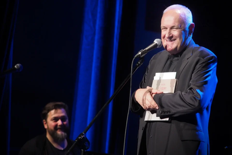 02 11 2016 LUBLIN UL JEZUICKA TEATR STARY LATWOPALNI - ZADUSZKI Z JACKIEM CYGANEM FOT DOROTA AWIORKO