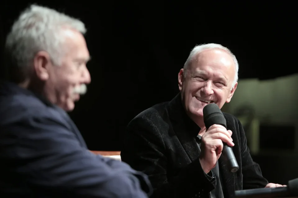 25 04 2016 LUBLIN UL JEZUICKA TEATR STARYPROMOCJA KSIAZKI JACKA CYGANA FOT WOJCIECH NIESPIALOWSKI / TS