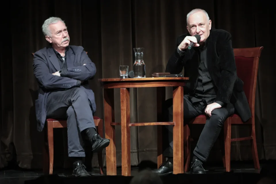 25 04 2016 LUBLIN UL JEZUICKA TEATR STARYPROMOCJA KSIAZKI JACKA CYGANA FOT WOJCIECH NIESPIALOWSKI / TS