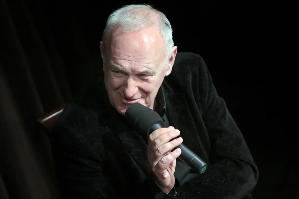 25 04 2016 LUBLIN UL JEZUICKA TEATR STARYPROMOCJA KSIAZKI JACKA CYGANA FOT WOJCIECH NIESPIALOWSKI / TS