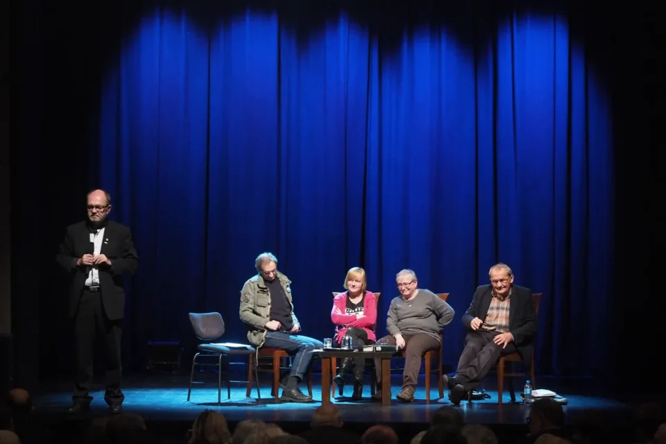 20 10 2016 LUBLIN UL JEZUICKA TEATR STARY DEBATA OJCA TOMASZA DOSTATNIEGO FOT WOJCIECH NIESPIALOWSKI