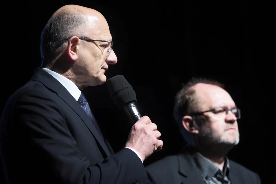 27 04 2017 LUBLIN UL JEZUICKA TEATR STARY DEBATA PONAD GRANICAMI FOT WOJCIECH NIESPIALOWSKI