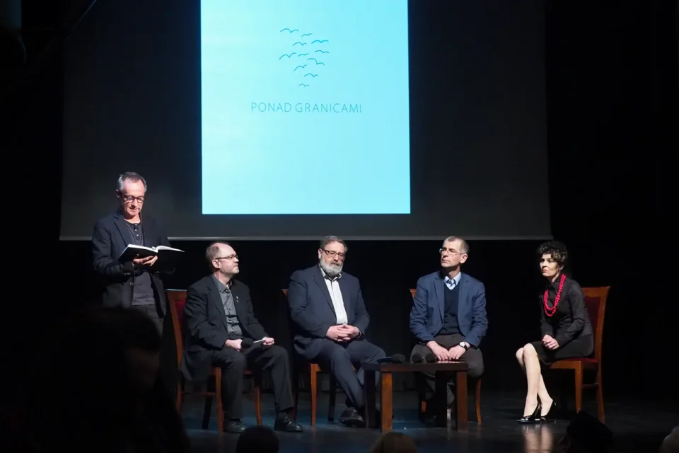 27 04 2017 LUBLIN UL JEZUICKA TEATR STARY DEBATA PONAD GRANICAMI FOT WOJCIECH NIESPIALOWSKI