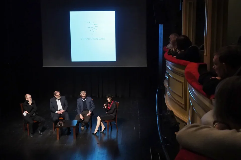 27 04 2017 LUBLIN UL JEZUICKA TEATR STARY DEBATA PONAD GRANICAMI FOT WOJCIECH NIESPIALOWSKI