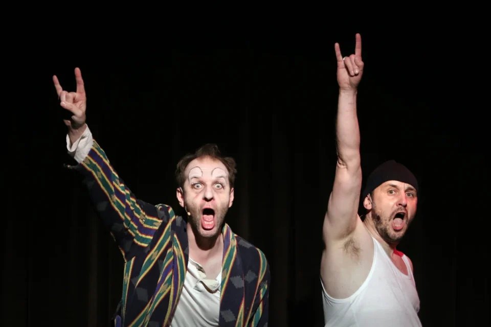 03 07 2014 LUBLIN UL JEZUICKA TEATR STARY PRZEDSTAWIENIE TEATRU POLONIA PT DEPRESJA KOMIKA FOT WOJCIECH NIESPIALOWSKI / TS